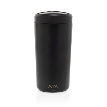 Logo trade promotional items picture of: Avira Alix RCS re-steel click tumbler 400ML