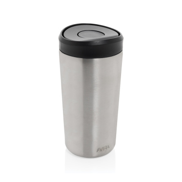 Logo trade corporate gifts picture of: Avira Alix RCS re-steel click tumbler 400ML