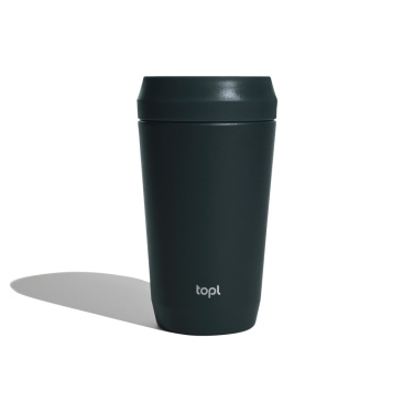 Logotrade business gifts photo of: Topl Recycled Steel To Go Tumbler Patented 360 Lid 354ml