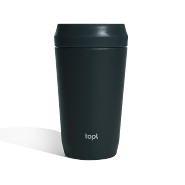 Logotrade corporate gift image of: Topl Recycled Steel To Go Tumbler Patented 360 Lid 354ml