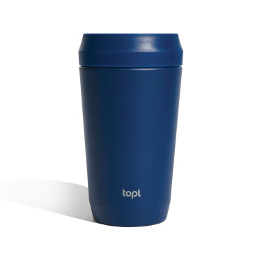 Logotrade promotional items photo of: Topl Recycled Steel To Go Tumbler Patented 360 Lid 354ml