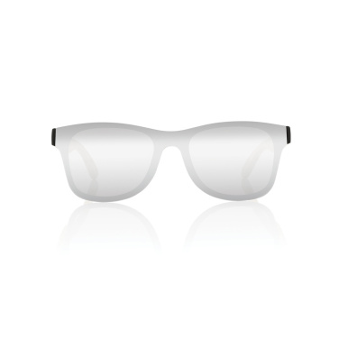 Logotrade promotional merchandise picture of: Prism RCS recycled plastic sunglasses with bamboo frame