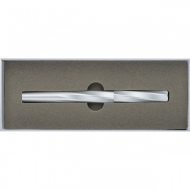 Logo trade promotional items image of: MoLu brass rollerball Praia Grande