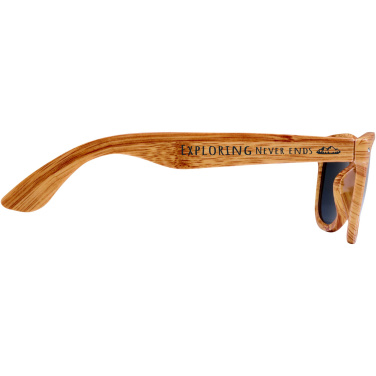 Logo trade corporate gifts image of: Mira wood-look sunglasses