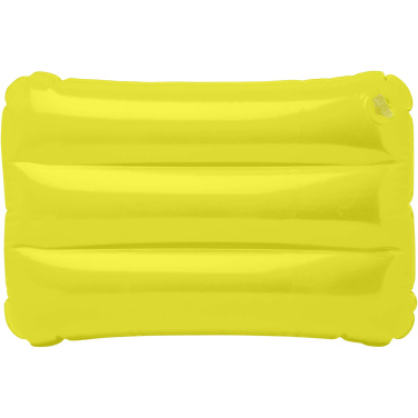 Logo trade promotional giveaways image of: Sunny inflatable beach pillow