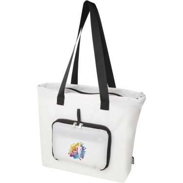 Logotrade advertising product image of: EcoFold RPET foldable tote bag 16L