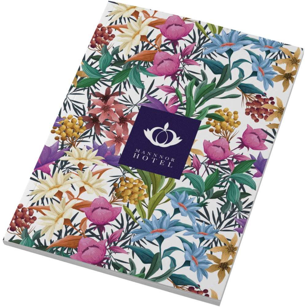 Logotrade promotional product picture of: Novella Austen A5 soft cover notebook - 50 sheets