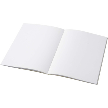 Logo trade promotional merchandise photo of: Novella Austen A5 recycled soft cover notebook - 50 sheets