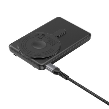 Logo trade promotional products image of: Urban Vitamin Redwood 5in1 5000mah 20W PD magnetic powerbank