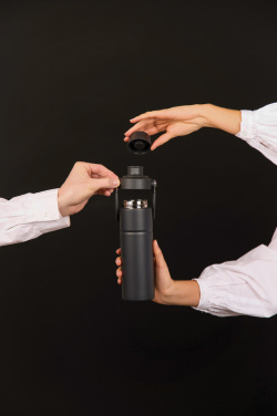 Logotrade promotional gift image of: Baltimore trek RCS recycled SS bottle 600 ML