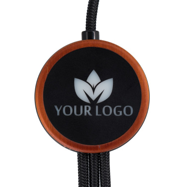 Logotrade promotional merchandise image of: Cable 3in1 with illuminated logo - LH-ZM04