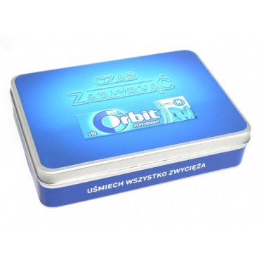 Logotrade corporate gift image of: Metal box 18x12,6x4 cm