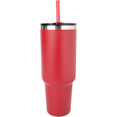Logotrade promotional product image of: Sydney 1200 ml copper vacuum insulated tumbler with straw