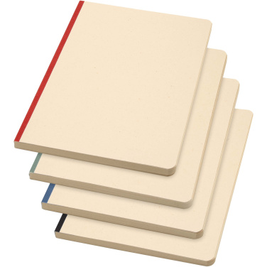 Logo trade promotional items picture of: Liliana A5 sugarcane and RPET soft cover notebook