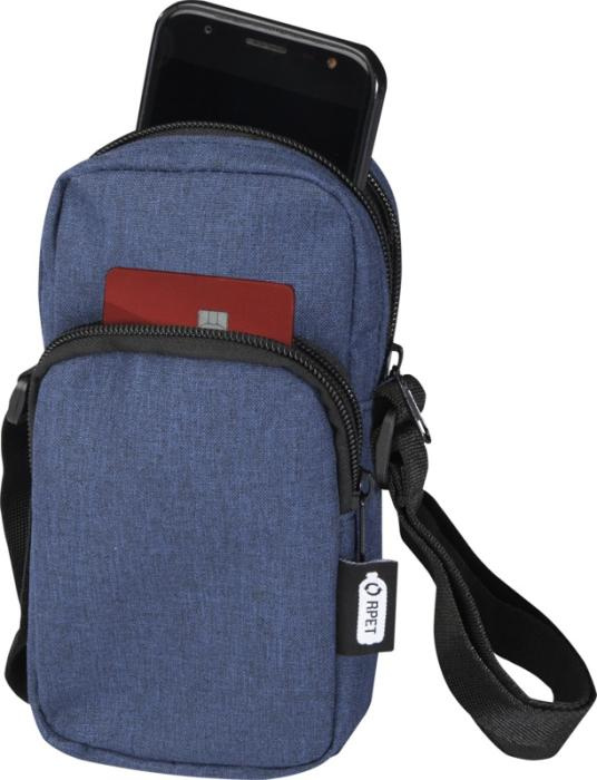 Logotrade promotional giveaway picture of: Ross GRS recycled phone pouch