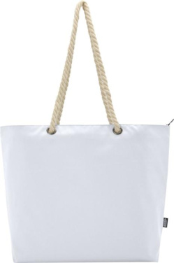 Logotrade promotional merchandise image of: Panama GRS recycled beach cooler tote bag with cord handles