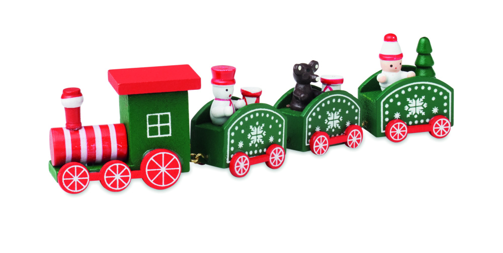 Logotrade promotional items photo of: Wooden Christmas train