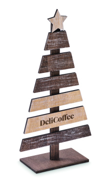Logo trade promotional gift photo of: Wooden Christmas tree