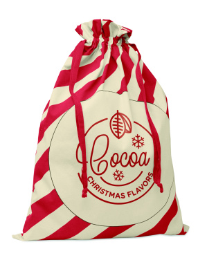 Logo trade promotional gifts picture of: Large Santa cotton bag
