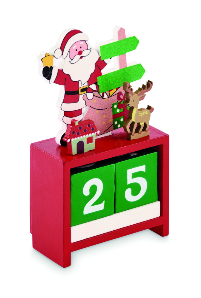 Logo trade promotional gift photo of: Christmas countdown calendar