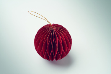 Logotrade promotional gift picture of: Foldable  XMAS bauble hanger