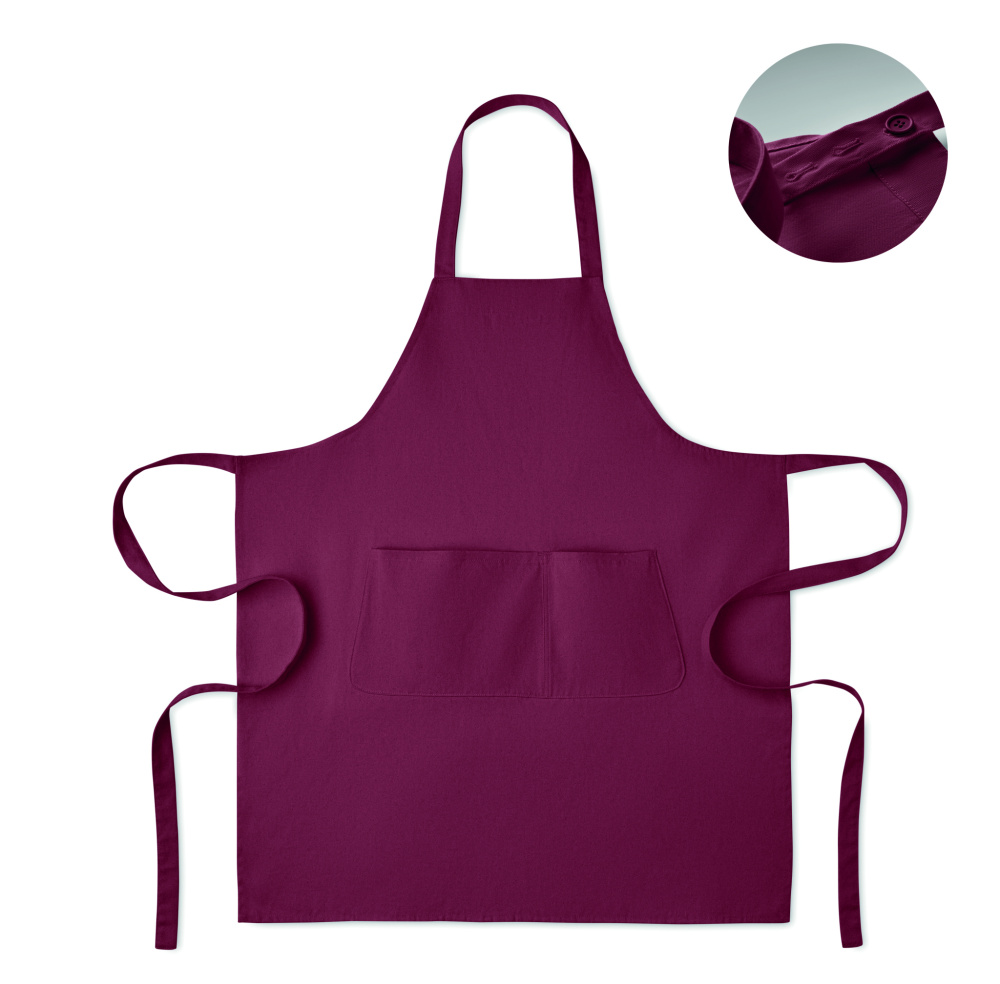 Logotrade promotional item picture of: Organic cotton apron 240 gr/m²