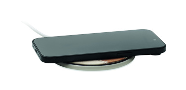 Logotrade business gift image of: Cork wireless charger 15W