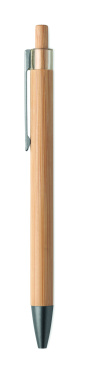 Logotrade advertising product image of: Push button bamboo pen