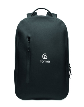 Logotrade promotional product picture of: 300D RPET computer backpack