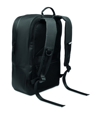 Logotrade promotional merchandise picture of: 300D RPET computer backpack