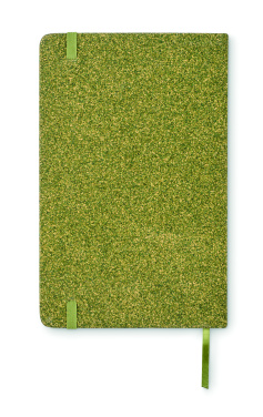 Logo trade promotional items image of: A5 notebook with hard cover