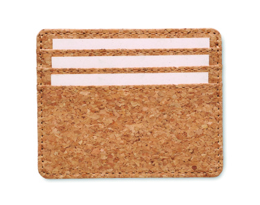Logo trade promotional items image of: Cork cardholder with RFID