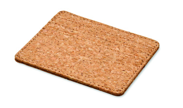 Logo trade corporate gifts image of: Cork cardholder with RFID
