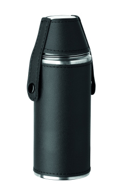 Logo trade promotional products picture of: Hip flask with shot cups