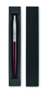 Logotrade business gift image of: Push button pen in box