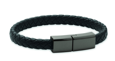 Logotrade promotional item picture of: Braided bracelet cable type-C