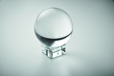 Logo trade corporate gifts image of: Glass round award