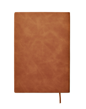 Logotrade promotional product picture of: A5 notebook in smokey PU