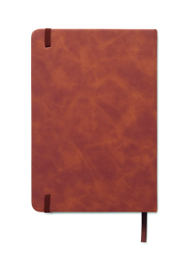 Logo trade promotional items image of: A5 smokey PU notebook