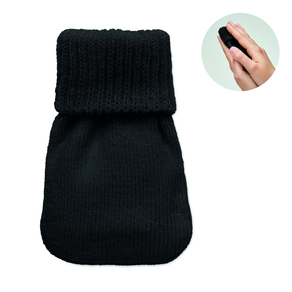 Logo trade corporate gift photo of: Hand warmer knitted polyester
