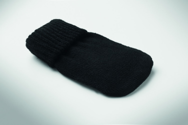 Logo trade advertising products picture of: Hand warmer knitted polyester