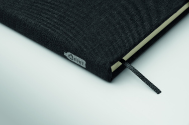 Logo trade promotional products picture of: A5 notebook with phone holder