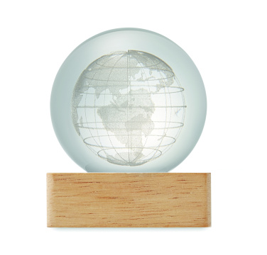 Logotrade promotional giveaways photo of: LED globe glass ball