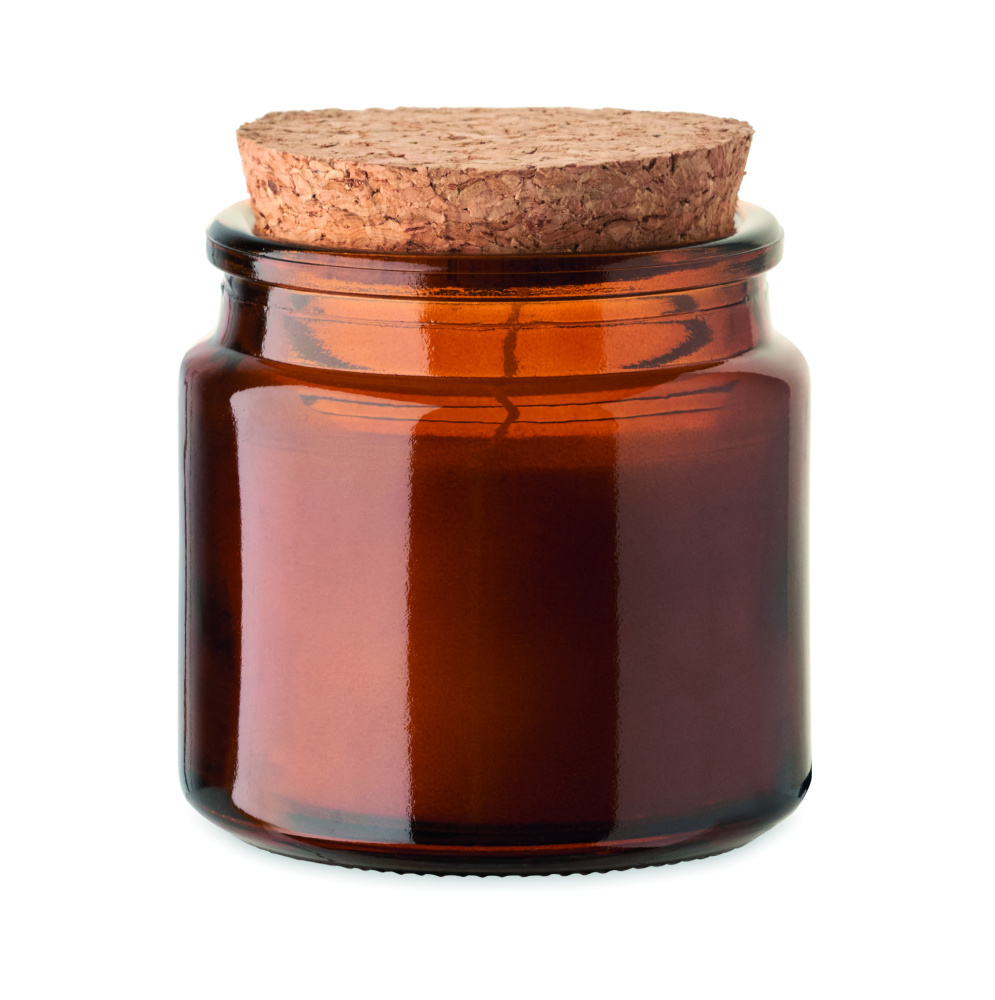 Logo trade promotional gift photo of: Plant based wax candle 70 gr