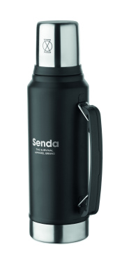 Logo trade promotional item photo of: Double wall bottle 1L