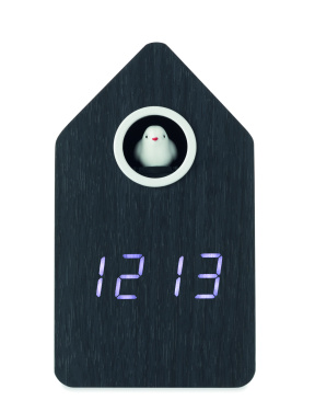 Logotrade advertising product image of: MDF cuckoo alarm clock