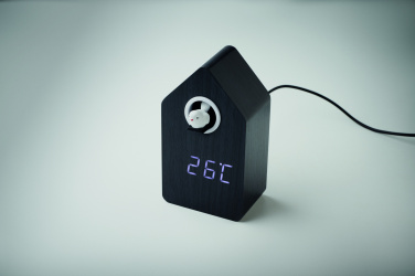 Logotrade promotional item image of: MDF cuckoo alarm clock