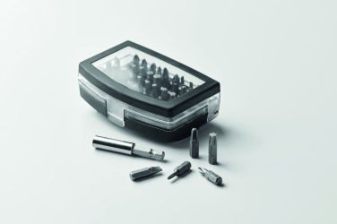 Logo trade promotional items picture of: 32 pcs screwdriver bit set