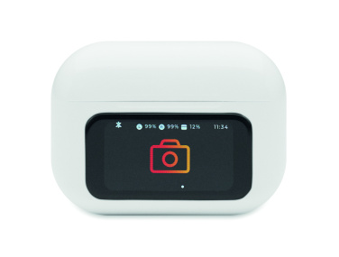 Logotrade promotional giveaway image of: ABS TWS earbuds