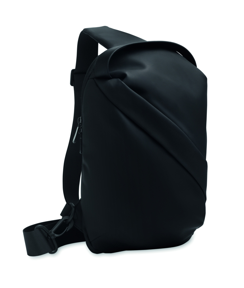 Logo trade corporate gifts picture of: Cross chest bag in soft PU